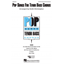 Pop Songs for Tenor Bass Chorus (Collection) - Keith Christopher