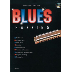 Blues Harping Band 1 (+CD) - Steve Baker