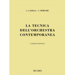 LA TECNICA DELL'ORCHESTRA CONTEM- - Alfredo Casella Lavagnino