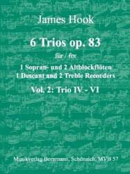 6 Trios op.83 Band 2 (Nr.4-6) - James Hook