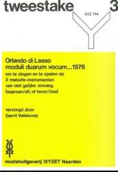 Moduli duarum vocum 1578 - Orlando di Lasso