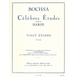 BOCHSA/HASSELMANS : 20 ETUDES - Robert Nicolas-Charles Bochsa