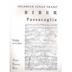Passacaglia g-Moll für Viola - Heinrich Ignaz Franz von Biber