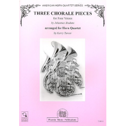 3 Choral Pieces for 4 voices : - Johannes Brahms