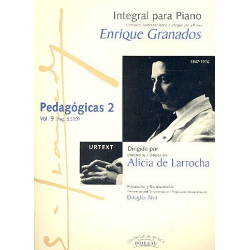 Integral para piano vol.9 Pedagogicas 2 (sp/en/kat) - Enrique Granados