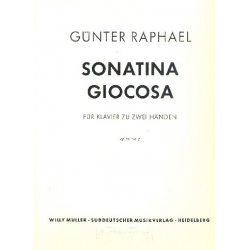 Sonatina giocosa op.51,2 - Günter Albert Rudolf Raphael