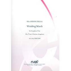 Wedding March for 3 saxophones (ATBar) - Felix Mendelssohn-Bartholdy