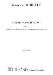 Messe cum jubilo op.11 : - Maurice Duruflé
