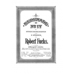 Serenade Nr. 4 op. 51 g-Moll - Robert Fuchs