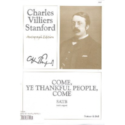 Come ye thankful People come - Charles Villiers Stanford