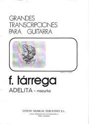 Adelita para guitarra - Francisco Tarrega