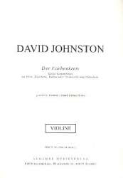 Der Farbenkreis für Flöte, Klarinette, Violine - David Johnston