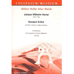 Konzert G-Dur -Johann Wilhelm Hertel