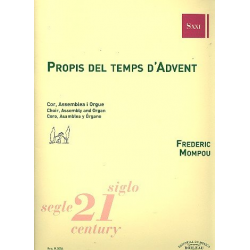 Propis del temps d'Advent - Federico Mompou y Dencausse