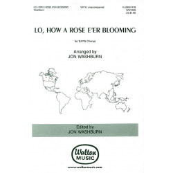 Lo, How a Rose E'er Blooming - Michael Praetorius / Arr. Jon Washburn