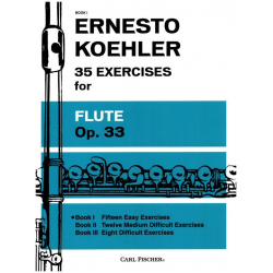 KOEHLER E      - EXERCISES,35 OP33 BD1 - Ernesto Köhler