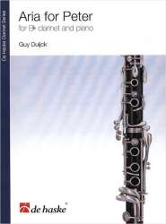 Aria for peter : for clarinet and piano - Guy Duijck