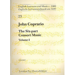 The Six-Part Consort Music vol.1 - John Coprario