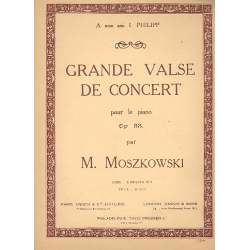 Grande valse de concert op.88 - Moritz Moszkowski