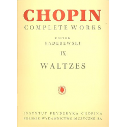 Waltzes for piano - Frédéric Chopin