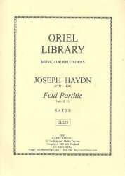 Feld-Parthie Hob.II:23 for 5 recorders (SATBB) - Franz Joseph Haydn