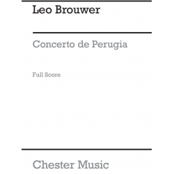 Concerto de Perugia for guitar, - Leo Brouwer