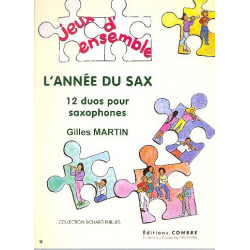 L'Année du sax pour 2 saxophones - Gilles Martin