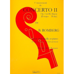 Mouvement no.1 du concert en ré majeur - Bernhard Romberg