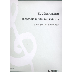 Rhapsodie sur des Airs Catalans - Eugène Gigout