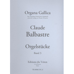Orgelstücke Band 3 - Claude Benigne Balbastre