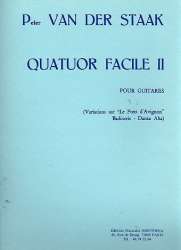 Quatuor facile no.2 pour 4 guitares - Pieter van der Staak