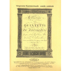 6 Quintette op.11 G271-276 - Luigi Boccherini