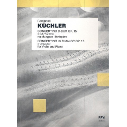 Concertino D-Dur op.15 - Ferdinand Küchler