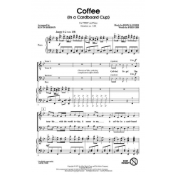 Coffee In a Cardboard Cup -John Kander / Arr.Kevin Robison