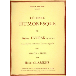 Humoresque op.101,7 - Antonin Dvorak