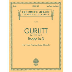 Rondo in D, Op. 175, No. 1 (set) - Cornelius Gurlitt
