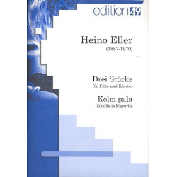 3 Stücke für Flöte und Klavier - Heino Eller