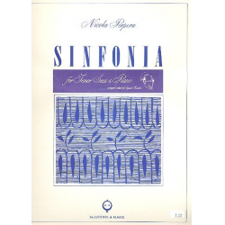 Sinfonia : for tenor saxophone and - Nicola Antonio Porpora