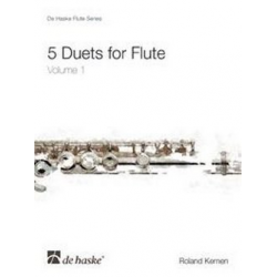 5 Duets vol.1 : for 2 flutes -Roland Kernen