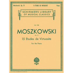 15 Etudes De Virtuosite, Op. 72 - Moritz Moszkowski