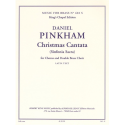 Christmas cantata for mixed - Daniel Pinkham
