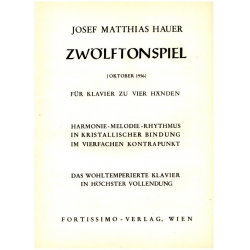 Zwölftonspiel (Oktober 1956) - Josef Matthias Hauer