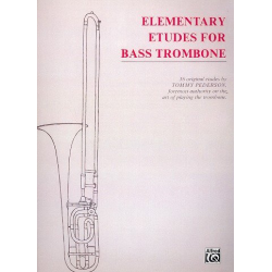 Elementary Etudes for bass trombone - Tommy Pederson