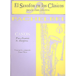 Canon para 4 saxofones (AAAB) - Johann Pachelbel