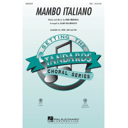 Mambo Italiano - Bob Merrill / Arr. Alan Billingsley