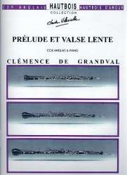 Prélude et valse lente pour cor anglais - Marie Félicie Clémence de Reiset Grandval