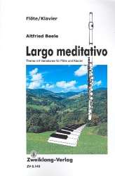 Largo meditativo für Flöte - Altfried Beele
