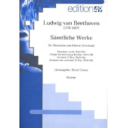 Sämtliche Werke für Mandoline und Klavier - Ludwig van Beethoven