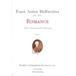 Romanze für 3 Hörner und Orchester - Franz Anton Hoffmeister