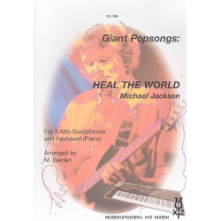 Heal the World for 3 alto saxophones and - Michael Jackson